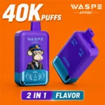 WASPE 40K Double Flavor Disposable Vape