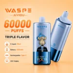 WASPE 60000 Puffs Triple Flavors Disposable Vape