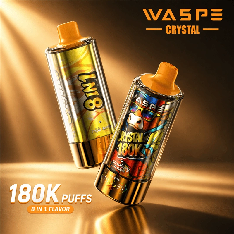 WASPE Crystal 180K 180000 Puffs Disposable Vape