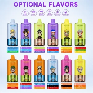 Waspe 60K Big Puff 3 in 1 Adjust Vape Flavors