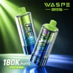 Waspe Crystal 180000 Puffs 8 Flavors Disposable Vape