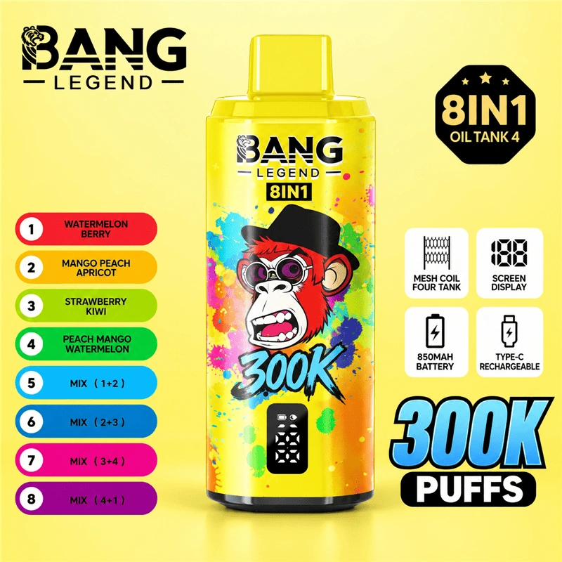 Bang Legend 300K Puffs Disposable Vape Wholesale
