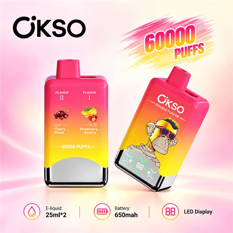OKSO Double Tastes 60000 Puffs Bulk Buy
