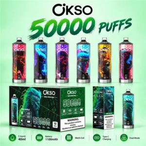 OKSO Shisha Hookah Mega 50000 Puffs