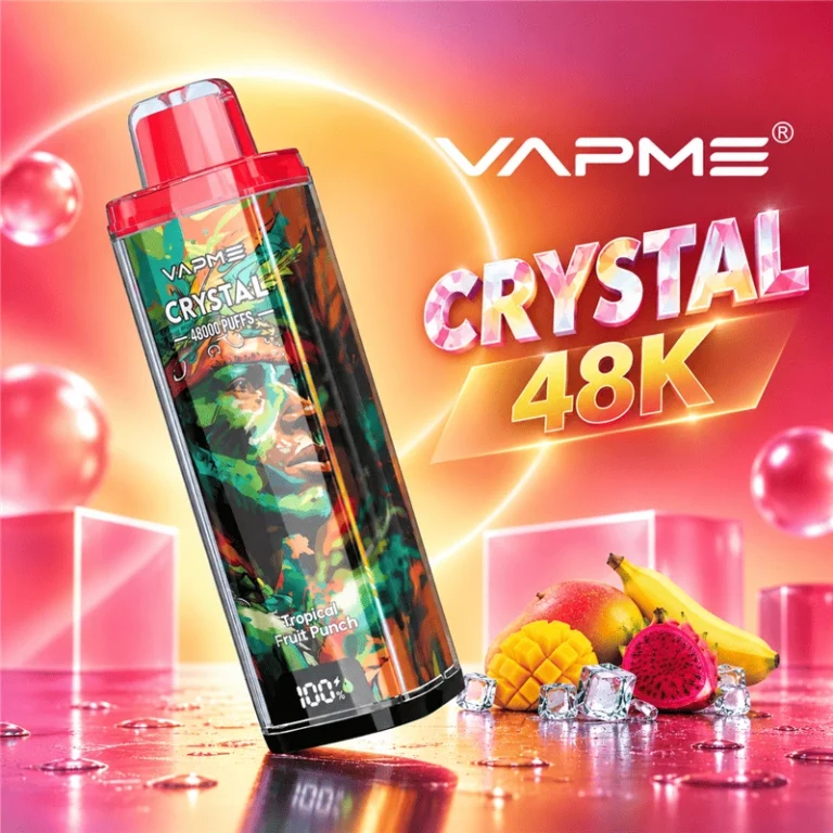 VAPME CRYSTAL 48000 Puffs Netherlands Wholesale