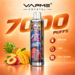 VAPME Crystal 7000 Puffs Type‑C Rechargeable Vape