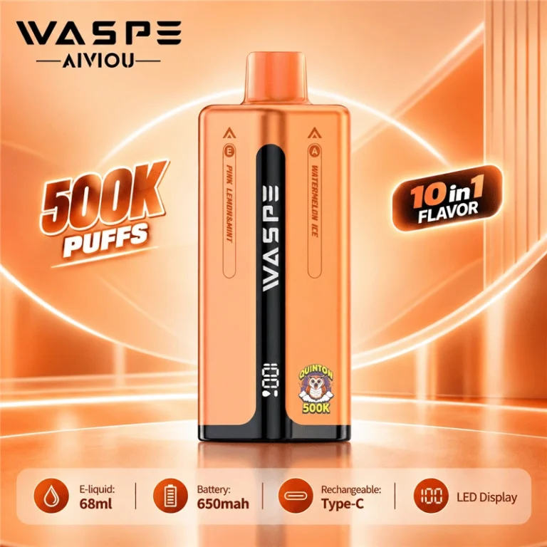 WASPE Quinton 500K 10 in 1 EU Warehouse Vape