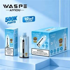 WASPE Quinton 500K 10 in 1 New Arrival Vape 500000 Puff