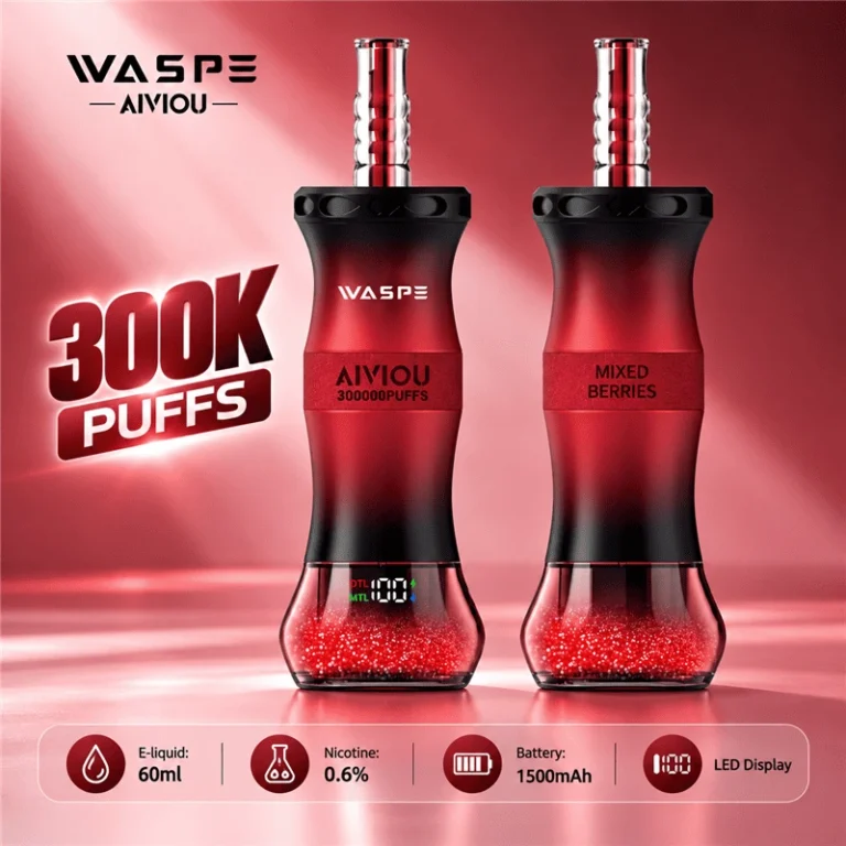 Waspe Shisha Hookah DTL 300K Vape Wholesale